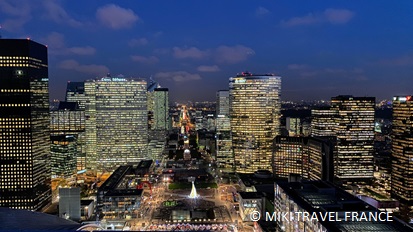 新凱旋門からの夜景、絶景！ みゅうパリブログ｜オプショナルツアー